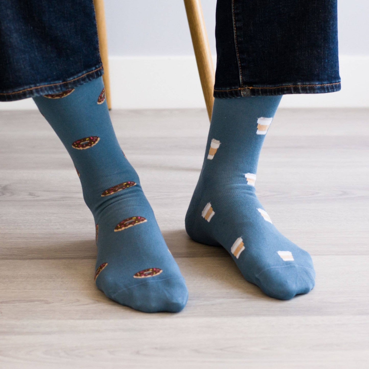 Coffee & Donut Socks