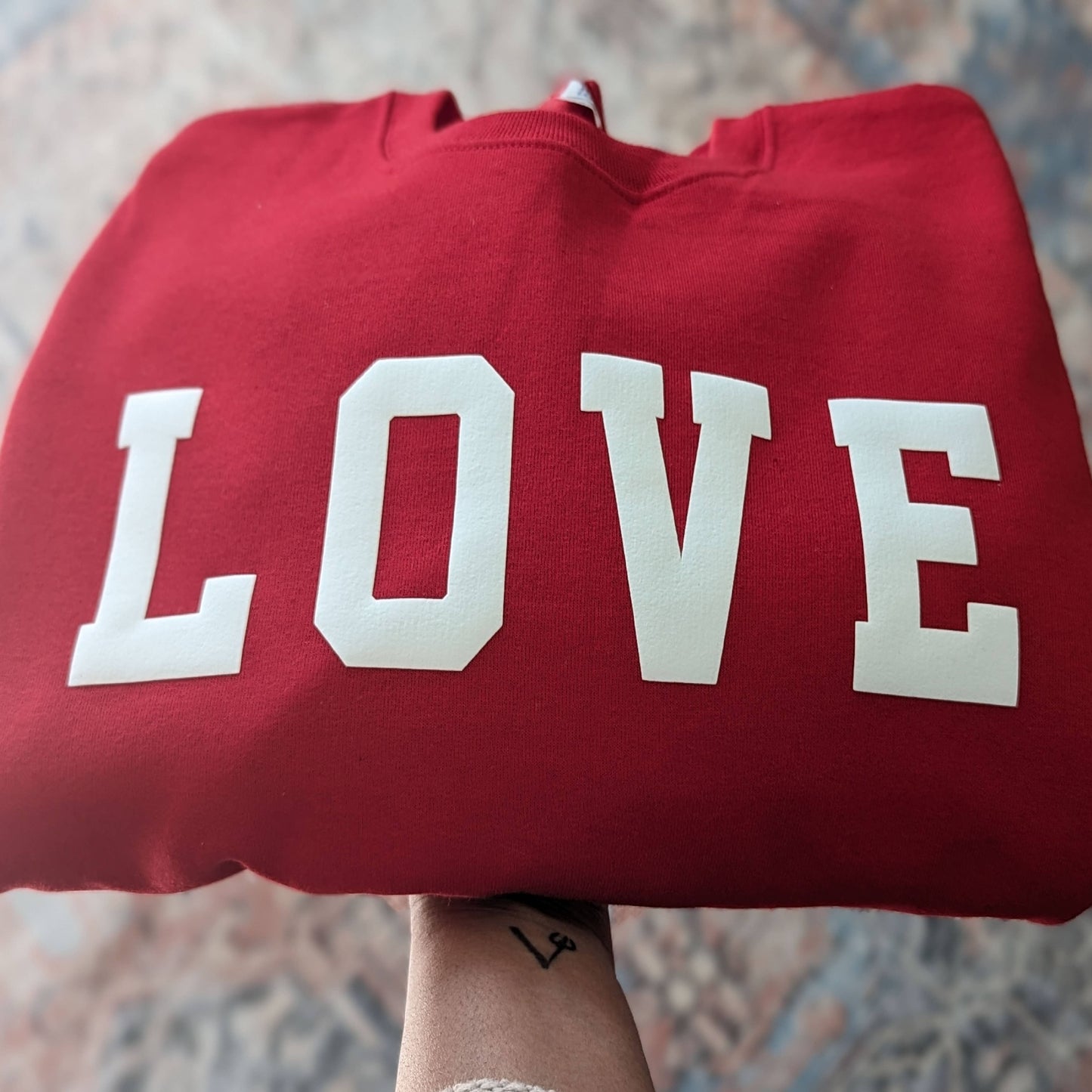 LOVE Crewneck Sweatshirt