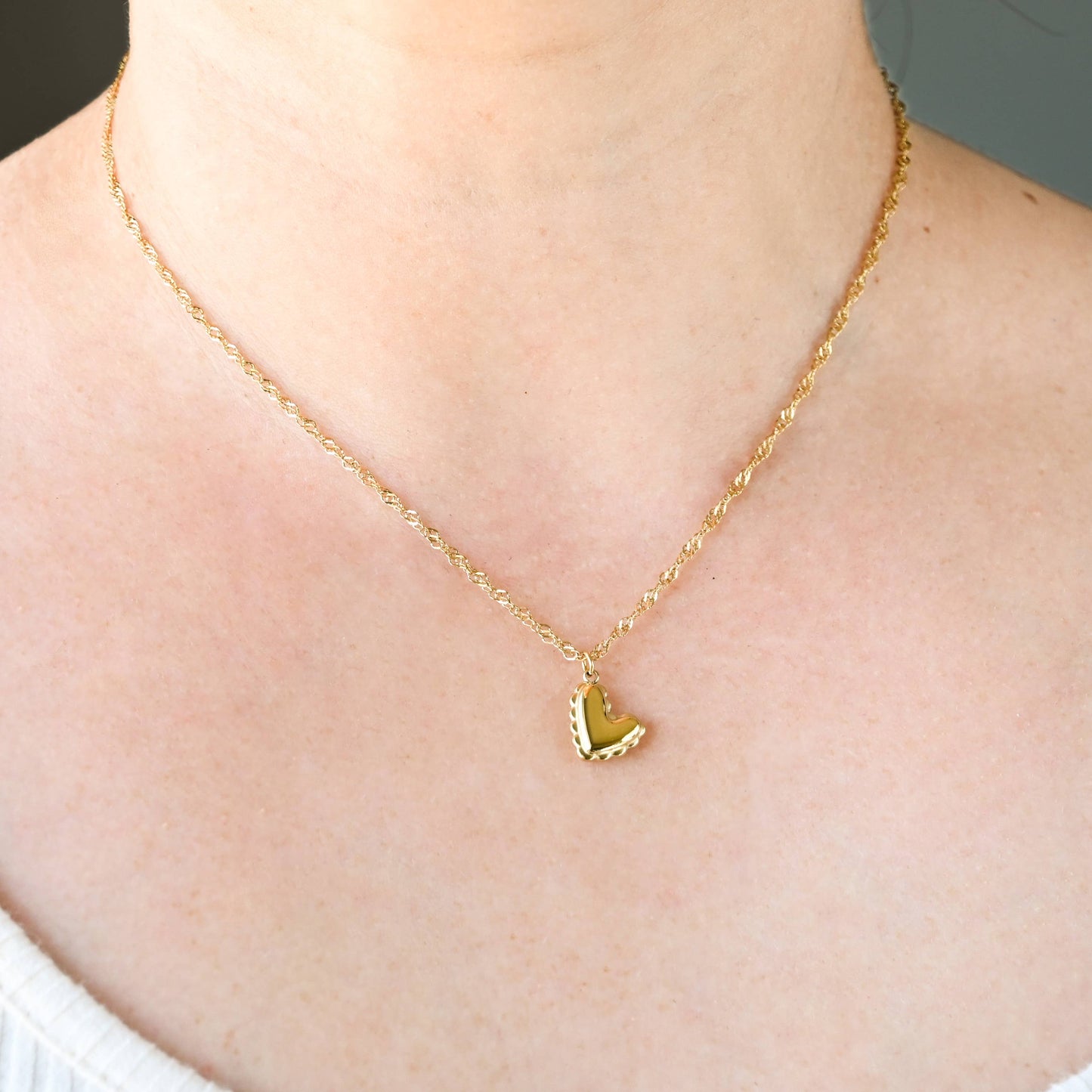 Heart of Gold Necklace