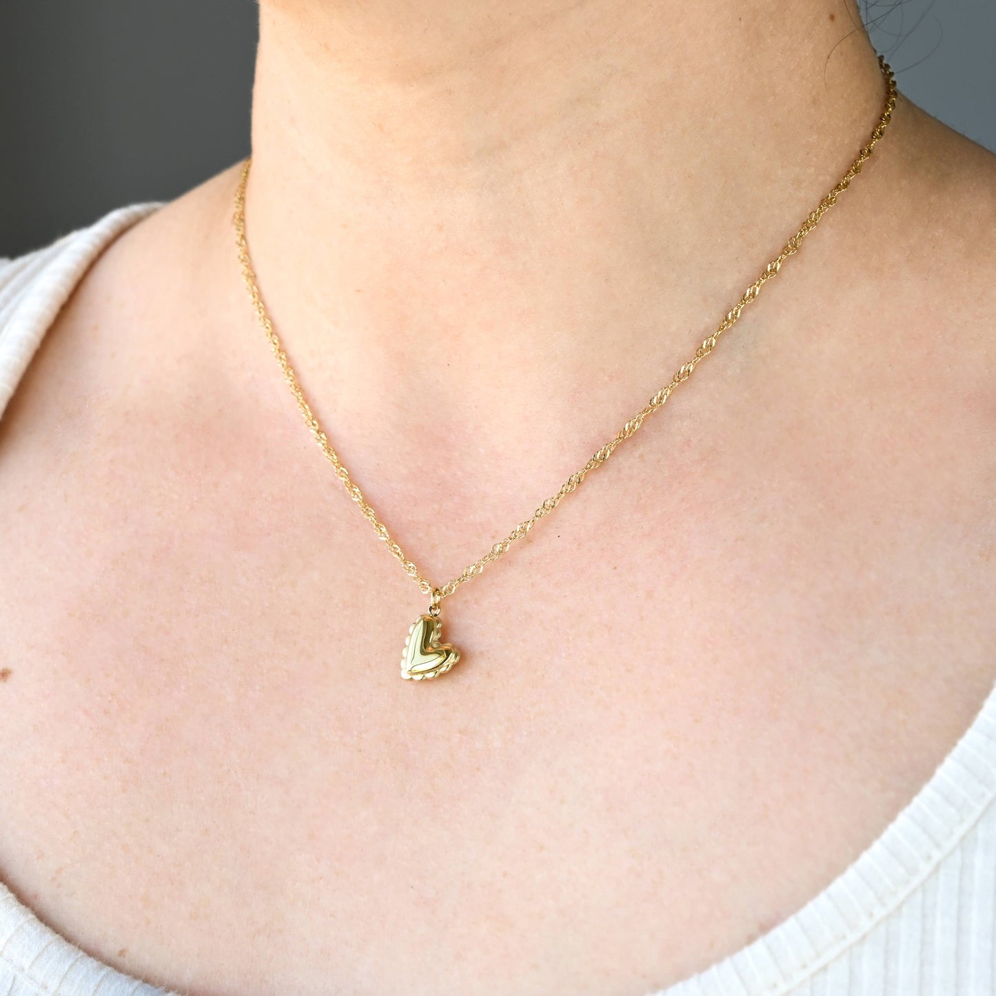 Heart of Gold Necklace