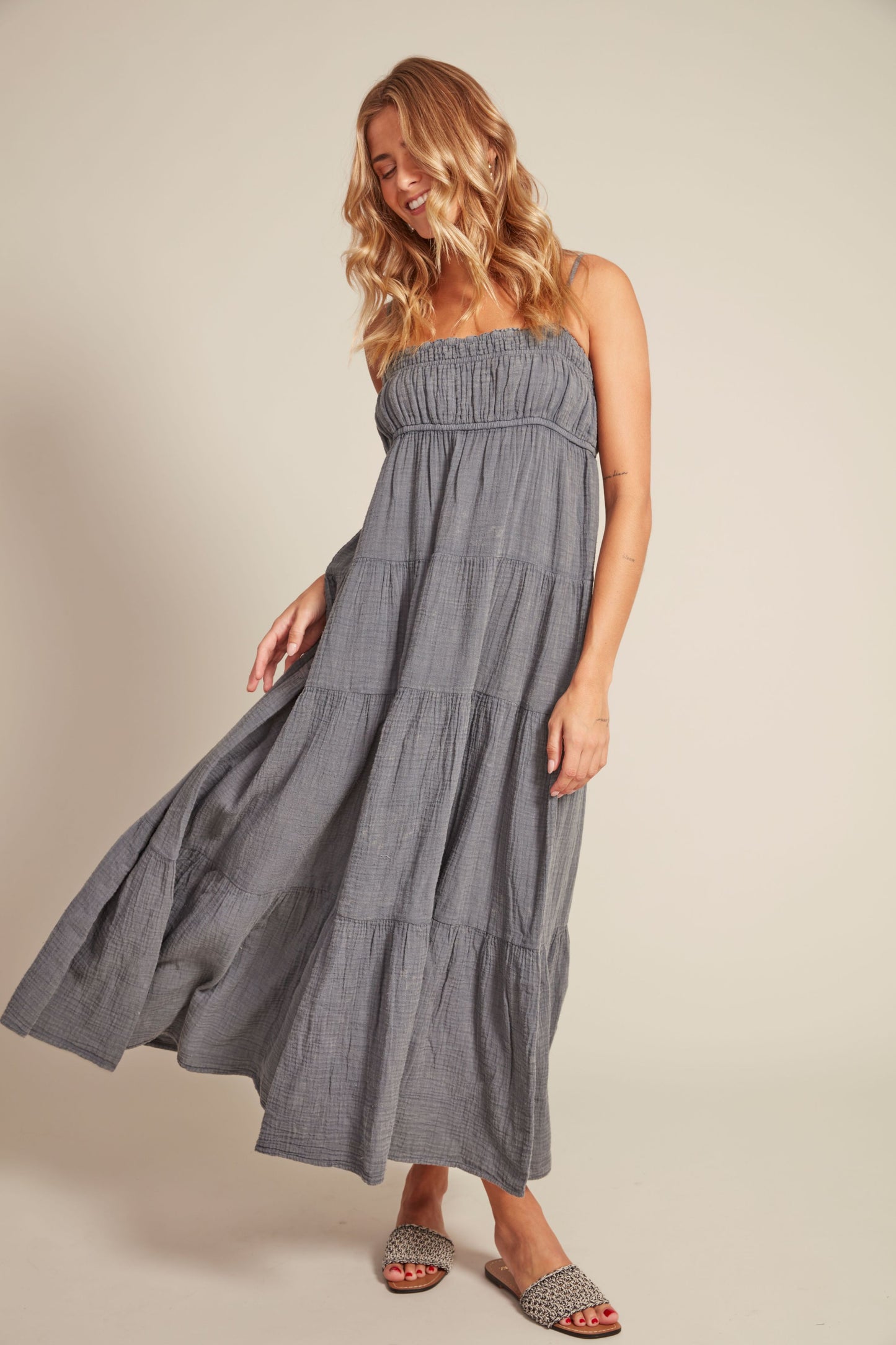 Althea Cotton Gauze Dress