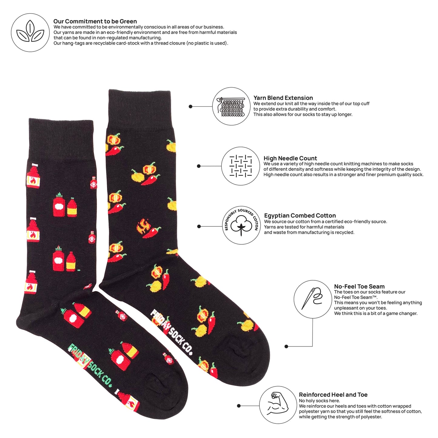 Hot Sauce Socks