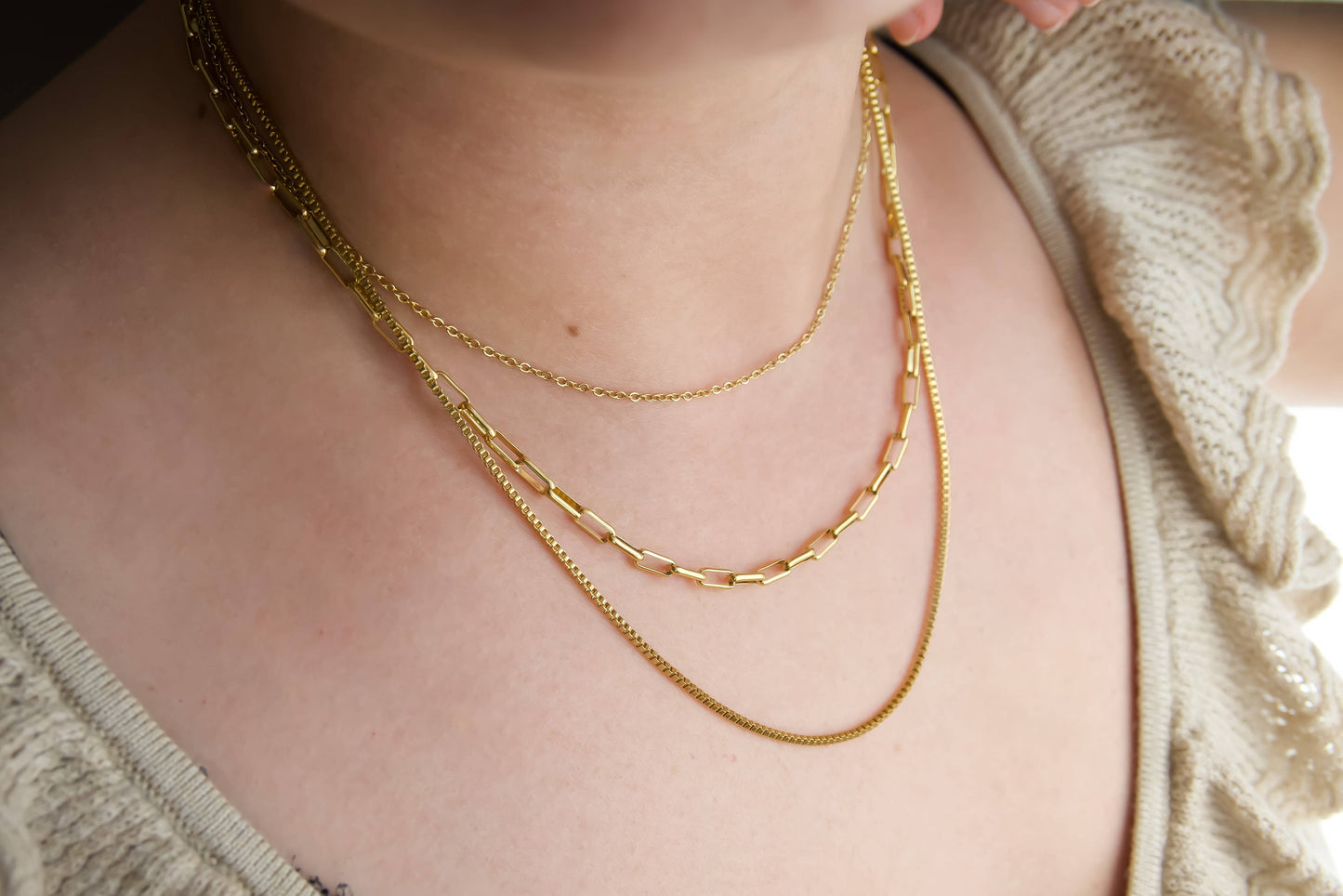 Waterproof Layered Necklace