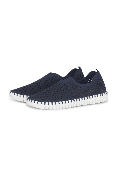 Navy Classic Tulip Shoes