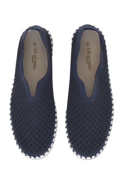 Navy Classic Tulip Shoes