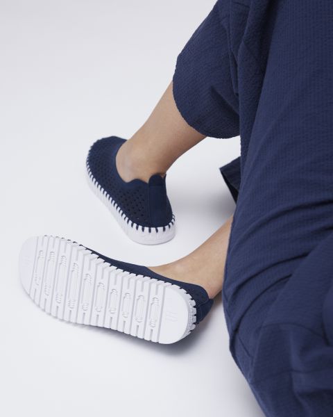 Navy Classic Tulip Shoes