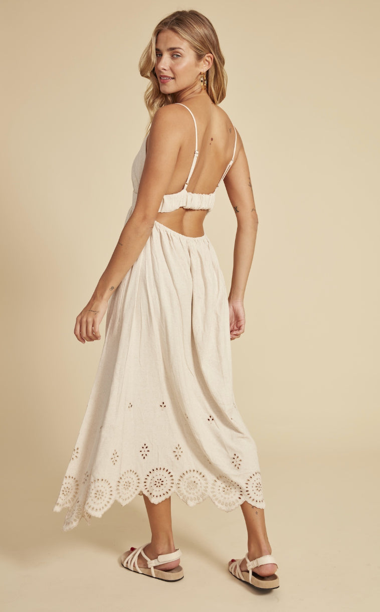 Demi Scalloped Dress
