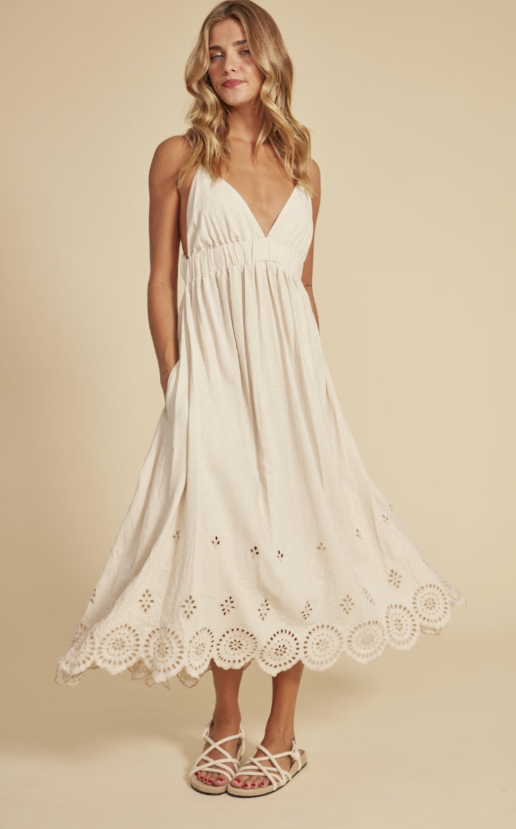Demi Scalloped Dress