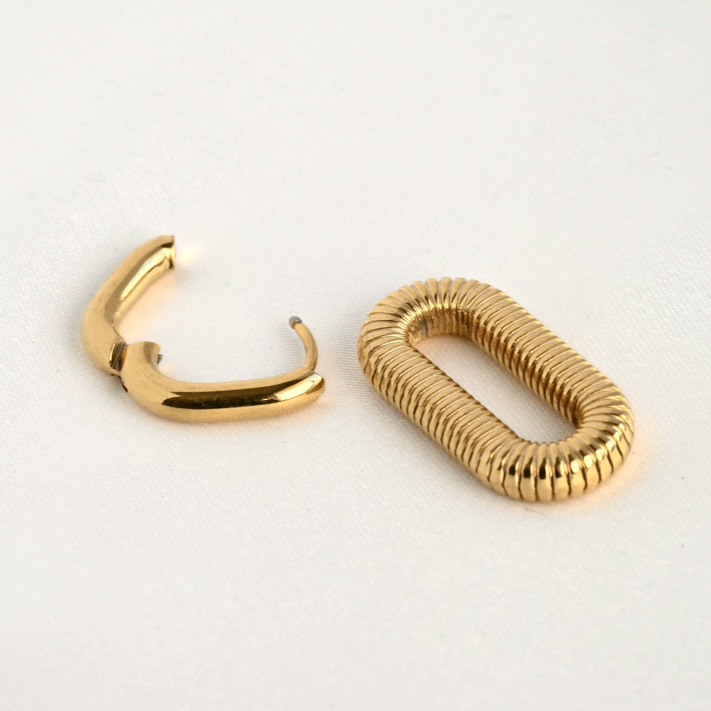 Marigold Double Hoops