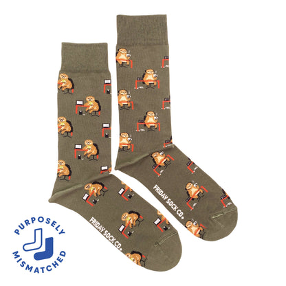 Working Sloth Socks